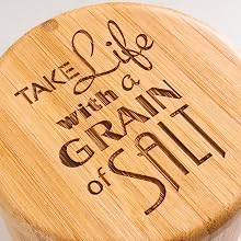 Salt Storage Box with Magnetic Swivel Lid