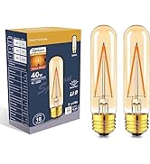 Sphoon Dimmable Tubular Led Bulb E26 led Light Bulb,T10 T30G Vintage LED Bulbs, 40 watt Equal 4W,...