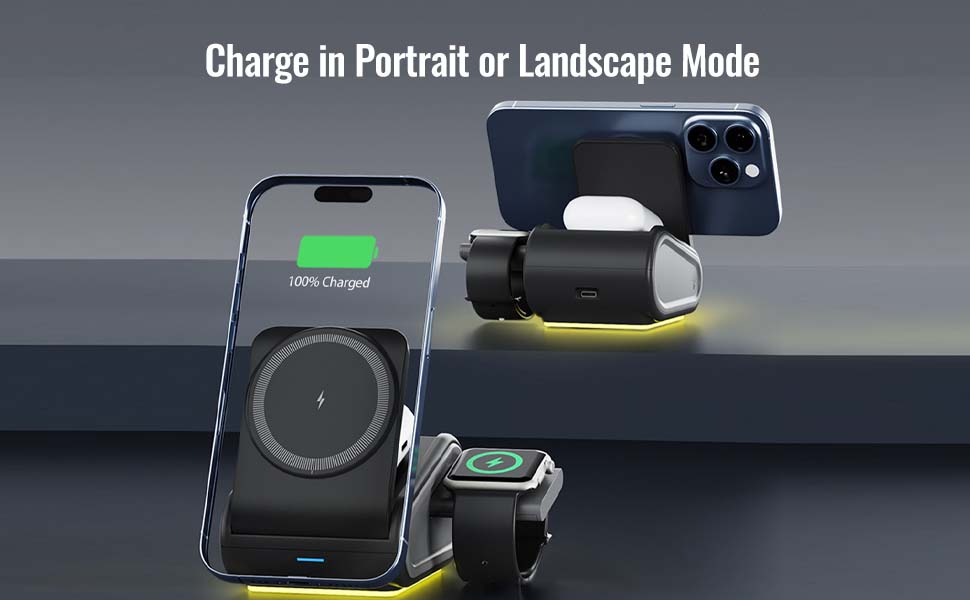 Adjustable Night Light - 3-level touch control (30%-60%-100%) with eye-friendly warm light