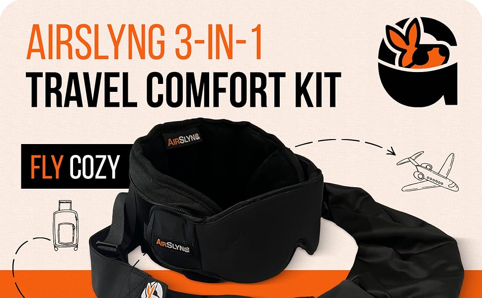 AirSlyng 3-in-1 Travel Comfort Kit