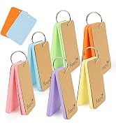 Koogel 300 Pcs Colored Index Cards, 3 x 5 Inch Underline Study Cards Colored Notecards on Ring Fl...