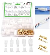 Ruibapa 432PCS Auto Electrical Wire Connectors Kit,2.8mm 2 3 4 6 9Pin Wire Connector Housing Term...