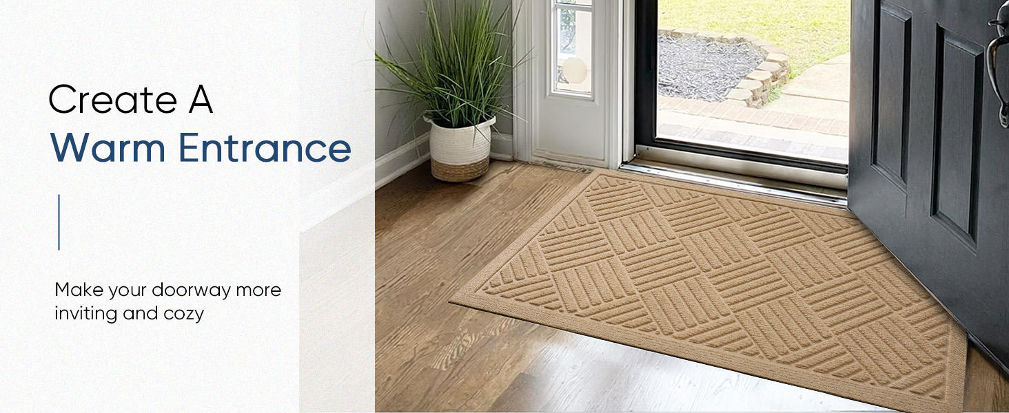 welcome door mat