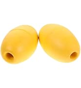 Hemoton 2 Pcs Buoys Floats Rope Floats Marine for Boat and Pool, Yellow Anchor Buoy, Hard Foam Ma...