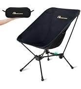 MOON LENCE Locking Portable Camping Chair - Backpacking Ultralight Folding Chair - Compact, Light...