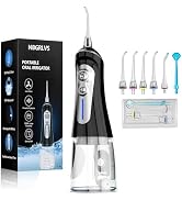 NBGRLVS Water Dental Flosser Cordless - Rechargeable IPX7 Waterproof Teeth Pick Flossing Cleaner,...