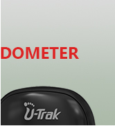 U-Trak Pedometer for Walking
