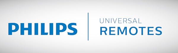Philips universal remotes