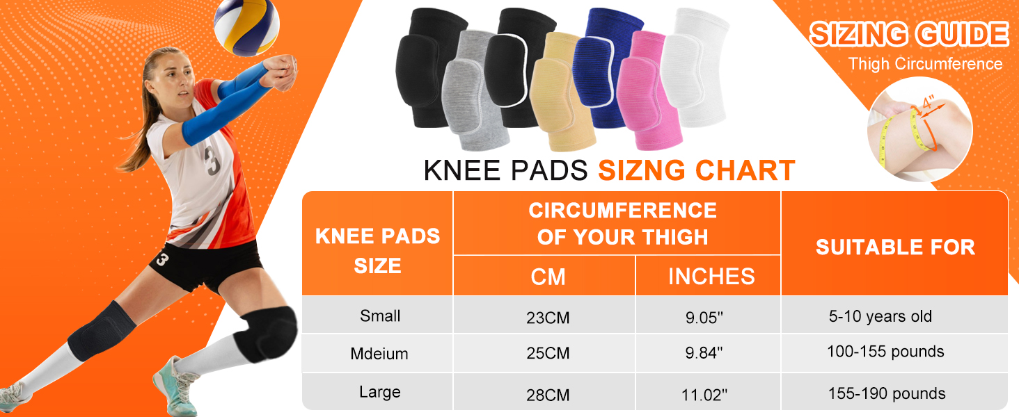 knee pads volleyball girls