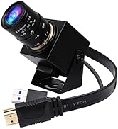 ELP 4K USB3.0 HDMI USB Camera Manual Zoom Webcam 4K 60fps PC Camera Mini Close-up Camera for Comp...