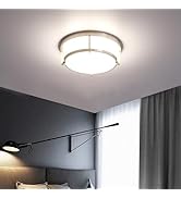 MingBright 25W Dimmable Flush Mount Ceiling Light, 13 Inch LED Ceiling Light Fixture, 2700K-4000K...