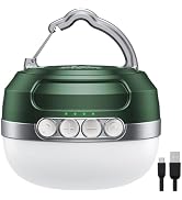 ZMNT LED Camping Lantern Rechargeable 1400LM, Up to 420H Running Time Camping Tent RGB Light, 104...