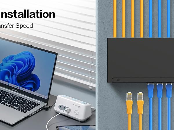 12 port patch panel