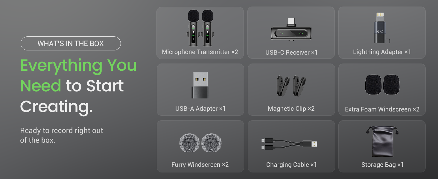 wireless microphones