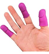 Comfortable Flexible Thimbles | THIK-Grip Thimble | Small (3) - Medium (3) - Large (3) - Comfy