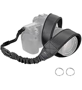 Vigorport Soft Padded Stretchable Camera Neck Strap for DSLR, SLR, Mirrorless Cameras - Compatibl...