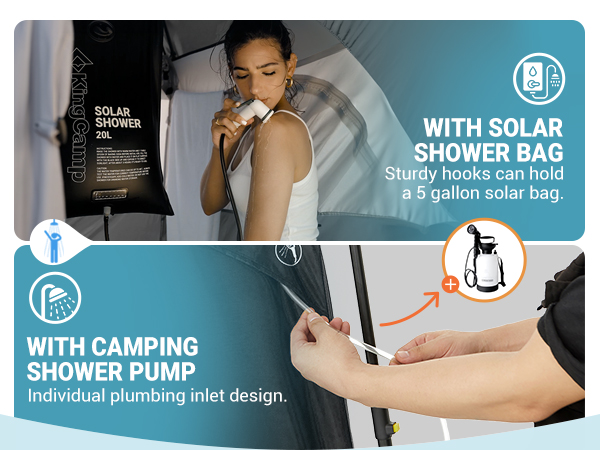 INSTANT SHOWER TENT 60S EASY SET UP