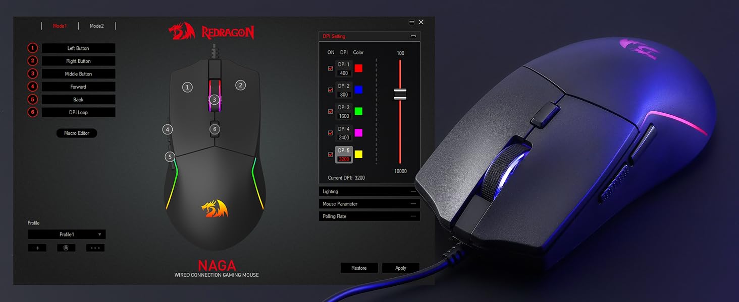 m730 gaming mouse