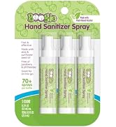 Boogie Kids Hand Sanitizer Spray for Babies &Toddlers, Great for Diaper Bags and Backpacks, Plant...