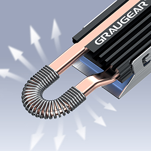 How to install heat sink on m 2 ssd?