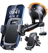 2026 BEST Upgraded Car Phone Holder Mount 360° Rotatable Suction 100LBS Safe Stronge Dash Windshield