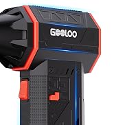 GOOLOO F5S Compressed Air Duster,180000RPM Super Power Cordless Air Blower, Rechargeable Electric...