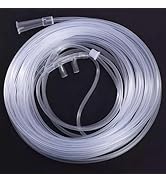 Generic 2 Packs 16.4-ft Oxygen Tubing for Home Oxygen Machine Clear Soft Touch Oxygen Cannula Tub...