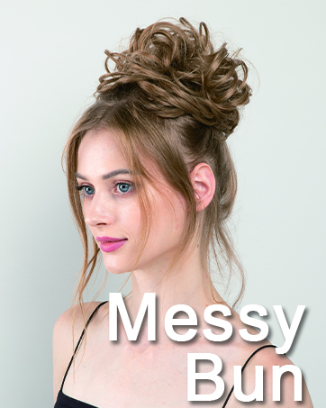 messy bun