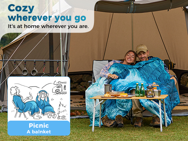 camping blanket