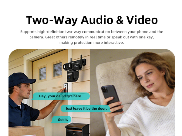 Two-WayAudio & Video