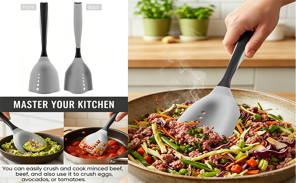 Mix and Chop Potato Masher Kitchen Utensil