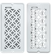 2 Pack Floor Vent Covers, Floor Register 4x10, Adjustable Decorative Vent Covers for Home Floor C...