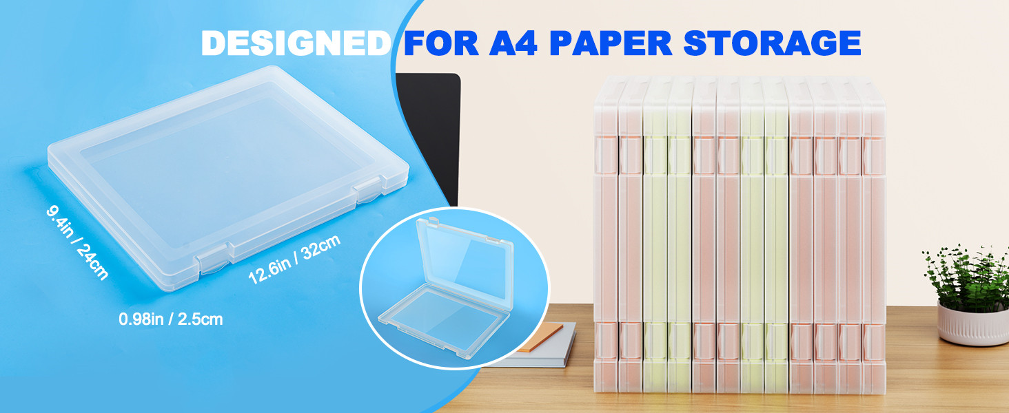 scrapbook paper storage