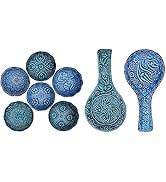 BCS Spoon Rest Set of 2 + Bowls Set of 6