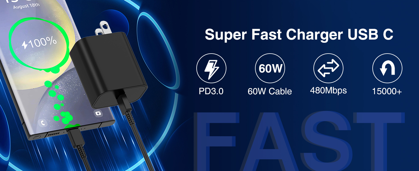 Super Fast Charger USB C