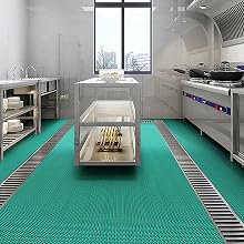 Commercial kitchen floor mat