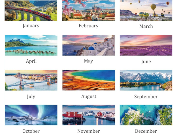 2027 Calendar, 3-Month Wall Calendar Vertical, Dec 2026 - Jan 2028 Wall Planner