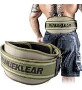 Weight Lifting Belt, Lifting Belts for Women Men, MANUEKLEAR Weightlifting Belt Quick Locking Bac...