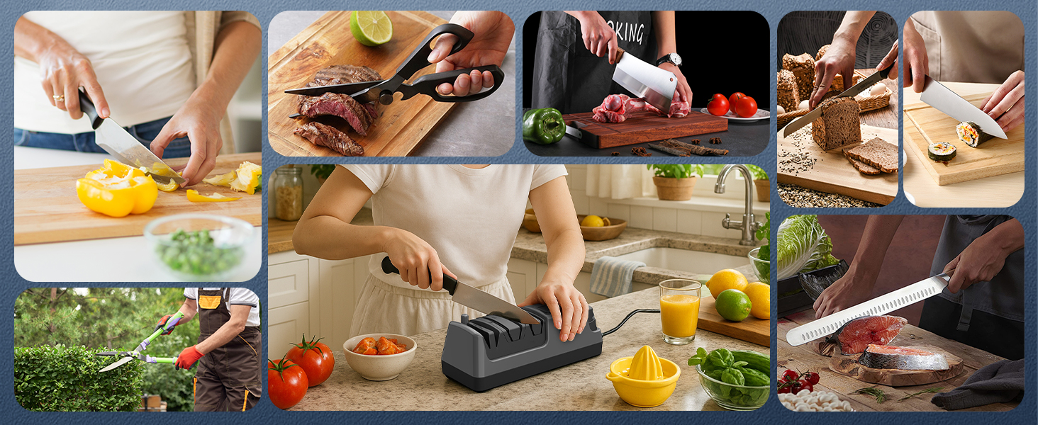 H01KS06 Electric Knife Sharpener