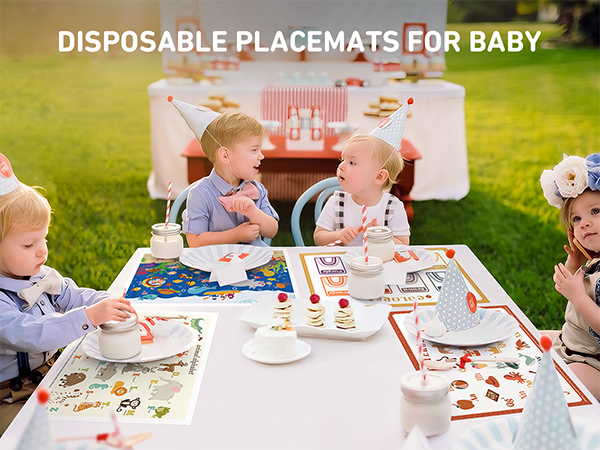 Disposable Placemats for Baby