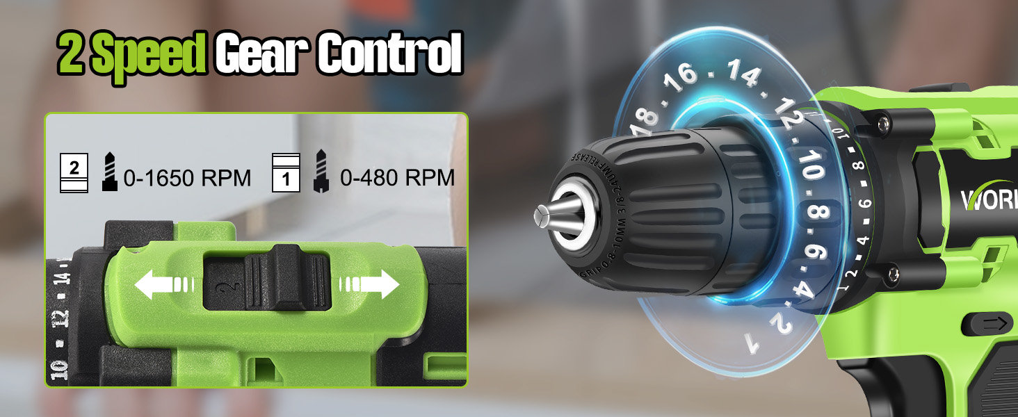 WorkBless Power Drill
