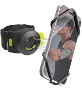 BONE Run Tie Connect Kit 3, Magnetic Quick Release Running Phone Armband | Breathable Silicone Ar...