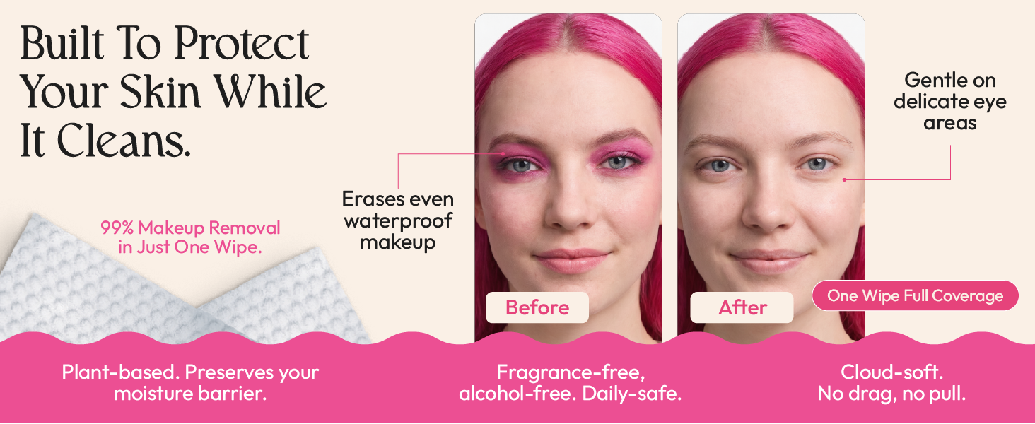 Makeup Remover Wipes - Fragrance Free