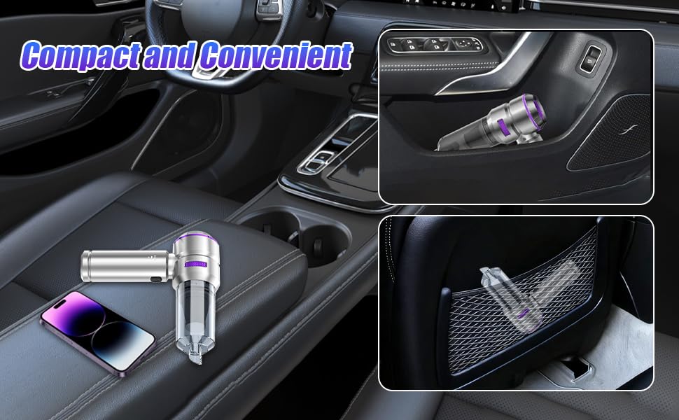 compact vacuum cleaner car