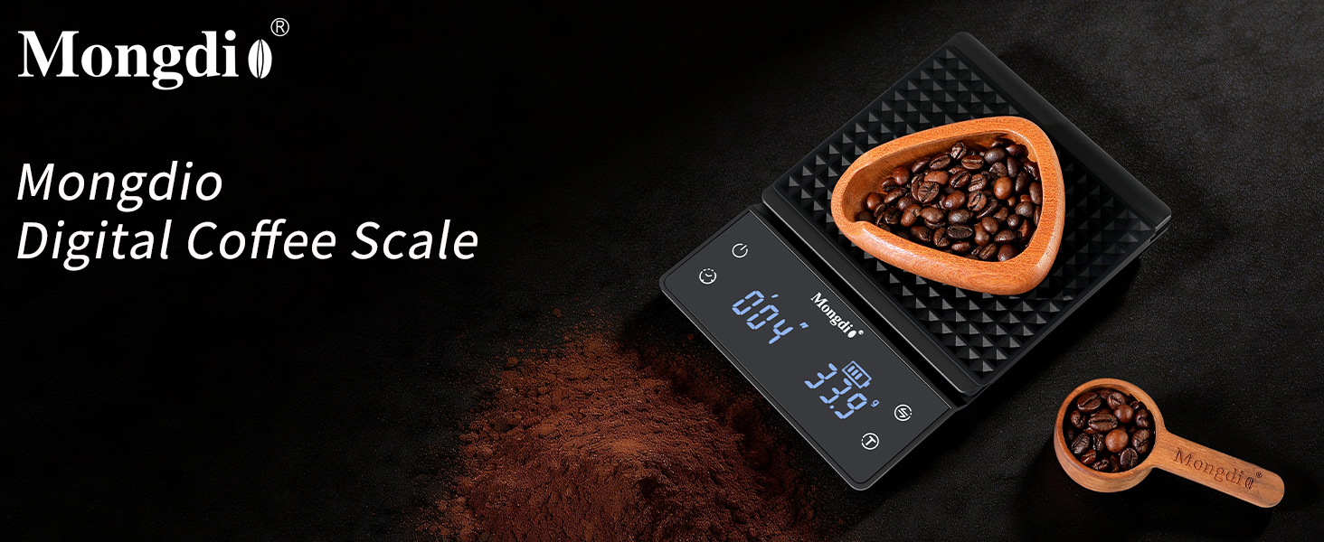Mongdio Coffee Scale with Timer