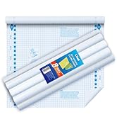 Chell 8 Pack Clear Contact Paper Roll for Books, 17.5in x 5ft Clear Self Adhesive Book Cover Pape...
