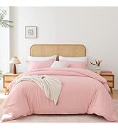 Whitney Home Textile Soft Breathable Duvet Cover Queen Size - 100% Washed Double Brushed Bedding ...