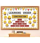 gisgfim Construction Bulletin Board Decorations Learning Under Construction Paper Cutouts DIY Pho...