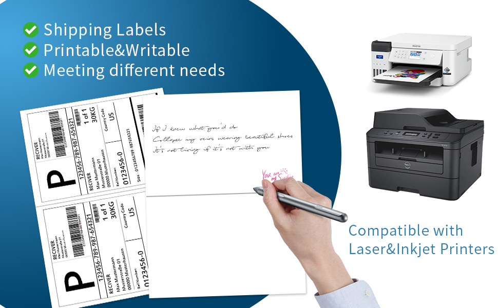 shipping labels