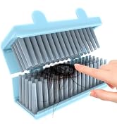 Hair Catcher, Reusable Shower Wall Hair Collector Hair Trap for Drain Protector, Silicone Hair Ca...